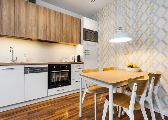 Apartmán Black&white Free Parking Gdyně