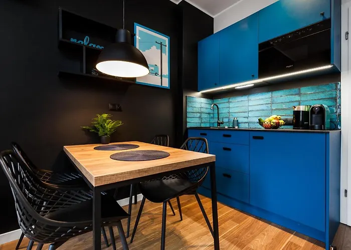 Black&white Free Parking Apartmán Gdyně