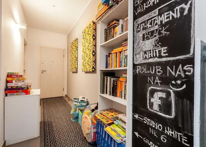 Apartmán Black&white Free Parking Gdyně